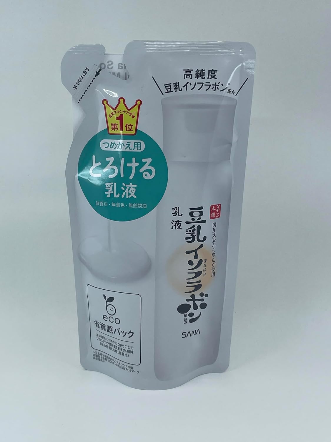 Nameraka Honpo Sana Soy Milk Isoflavone Facial Milky Lotion NC 130ml - Refill