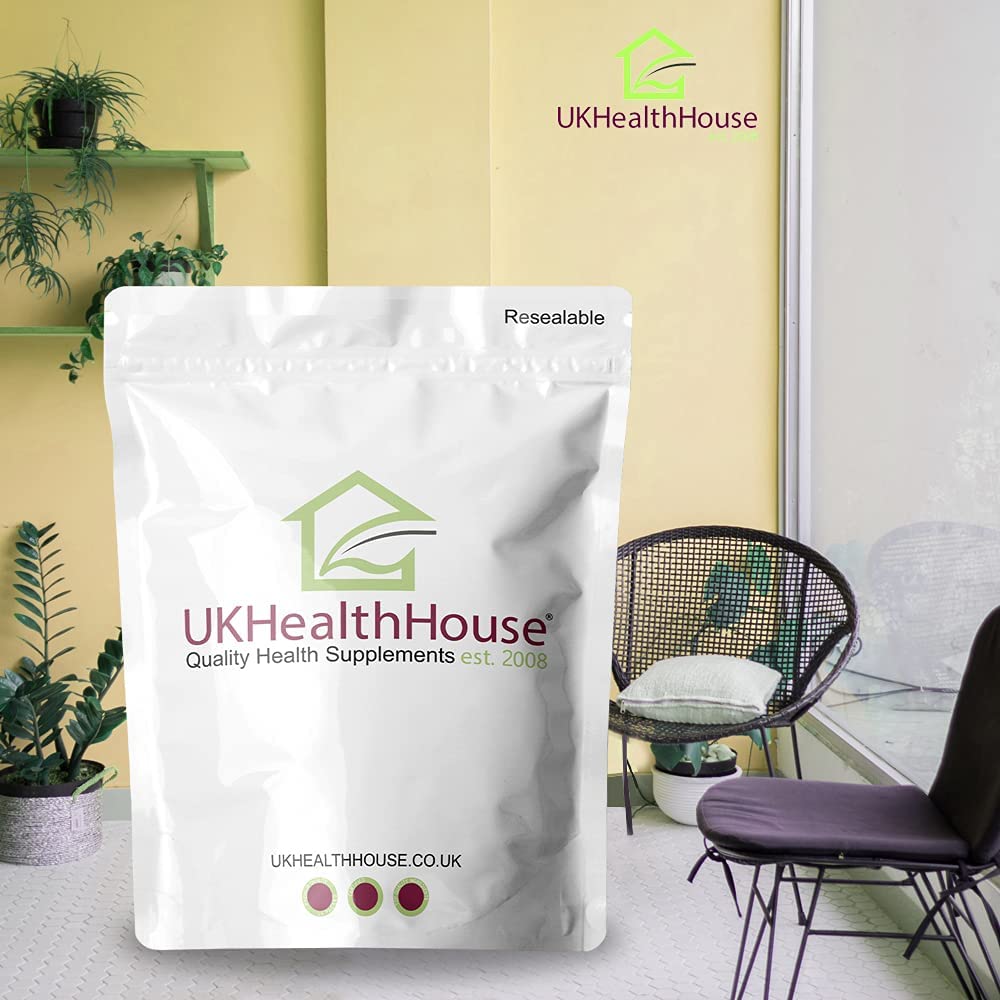 UKHealthHouse Ferrous Fumarate Iron Tablets 14mg Blood Cells Energy Anaemia Tiredness Pregnancy High Strength General Health & Well Being Supplement Vegan (120)
