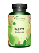 Organic Papaya Extract Vegavero® | 1400mg Carica Papata Fruit Extract | No Additives & Non-GMO | 120 Capsules | Vegan