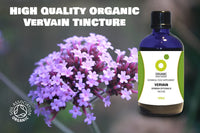 Organic Herbal Remedies 100ml Vervain Tincture