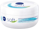 NIVEA Soft Refreshing Moisturising Cream (50 ml), Nourishing Soft Cream with Vitamin E and Jojoba Oil, Fast Absorbing Skin Cream