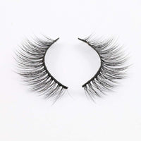 EMEDA False Eyelashes Natural Look 3D Short and Soft Fake Eyelashes Faux m ink Lashes Fluffy And Wispy Eye Lashes 10 Pairs 100% Handmade Fake Lashes 1 Pack (SP25)