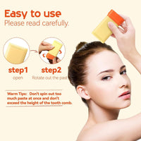 Yoowan Hair Wax Stick For Baby Styling,Hair Wax Stick For Kids,Baby Hair Gel,Ha-Ir Styling Products,Anti-Frizz Non-Greasy,Compact And Portable,Long Lasting Quick Shaping,Soothing And Non-Irritating
