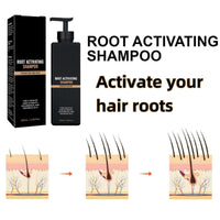 Haiyox Root Activator Shampoo,Mane Shampoo For Men,Mane Root Activator Sh-ampoo For Men,Root Activator Sh-ampoo,Repairs Smooths Strengthens Hair,Natural Essence Hair Growing Sha-mpoo(1pc)
