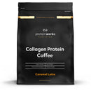 Protein Works - Collagen Protein Coffee, Bovine Collagen Powder, Premium Hydrolysed Collagen, Caramel Latte, 475g, 19 Servings