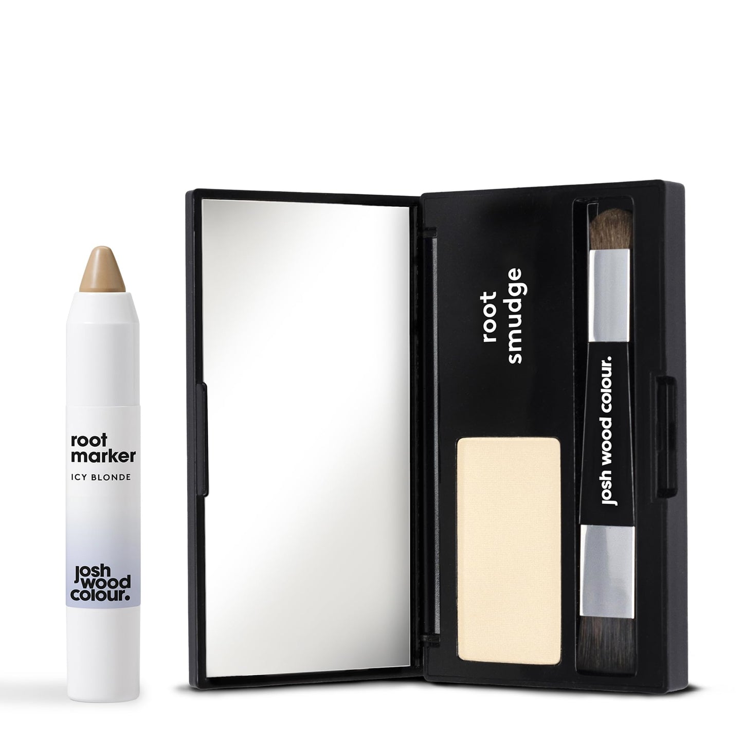 Josh Wood Colour Josh Wood Icy Root Touch Up - Blonde Root Smudge + Blonde Root Marker Bundle