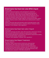 Kao Blaune Bubble Hair Color For Gray Hair - 5 Brown (Green Tea Set)