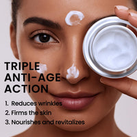 KLEEM Kleem Retinol Night Cream – Anti Wrinkle Face Cream with Hyaluronic Acid & Panthenol – Anti Aging Cream for Fine Lines, Dark Spots & Uneven Skin Tone – Gentle Formula, 50ml