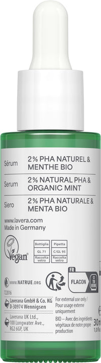lavera Pure Beauty Serum - natural regeneration of skin cells - nutrient-rich skin care - moisturising - vegan - natural cosmetics