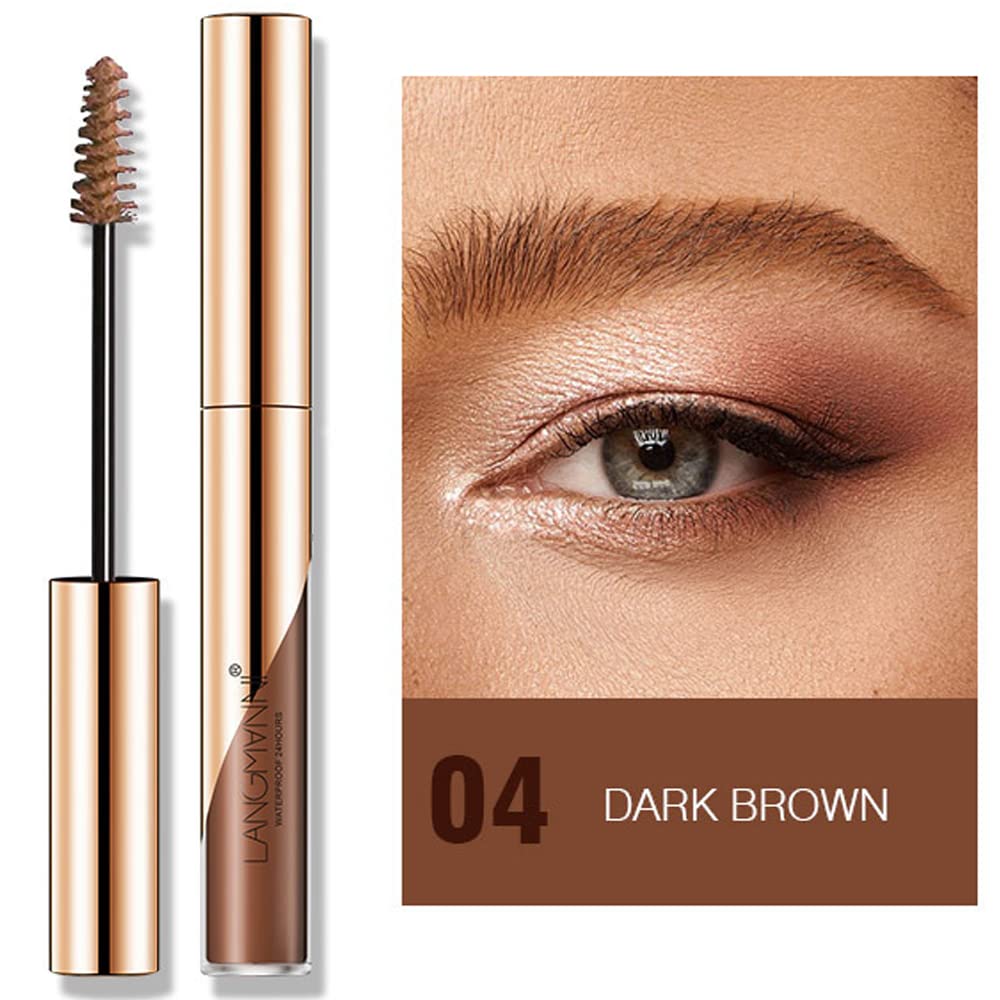ZDHSOY Eyebrow Gel, Eyebrow Dye/Eyebrow Tint/Semi-Permanent Eyebrow Gel Tattoo Brow Waterproof Sweat-proof,Fast Drying,Brow Gel (Dark Brown)
