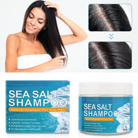 SOLOTREE Sea Salt Shampoo for Itchy Scalp & Dandruff, Anti Dandruff Hair Care with Sea Salt, Scalp Soothing & Moisturising, 200G