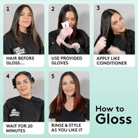 Josh Wood Colour Josh Wood Hair Gloss (Copper) - Semi-permanent gloss, creates strawberry blonde or adds golden tones to light brown hair - Lasts up to 6 washes - 100% Vegan - Cream (100ml)
