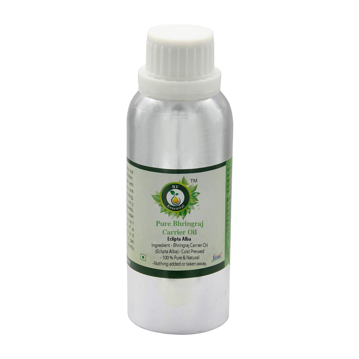 Bhringraj Oil | Eclipta Alba | 100% Pure Natural | Cold Pressed | Bhringraj Hair Oil | For Hair Growth | Rare Herbal Series | Bhringraj Oil | 300 ml | 10 oz By R V Essential