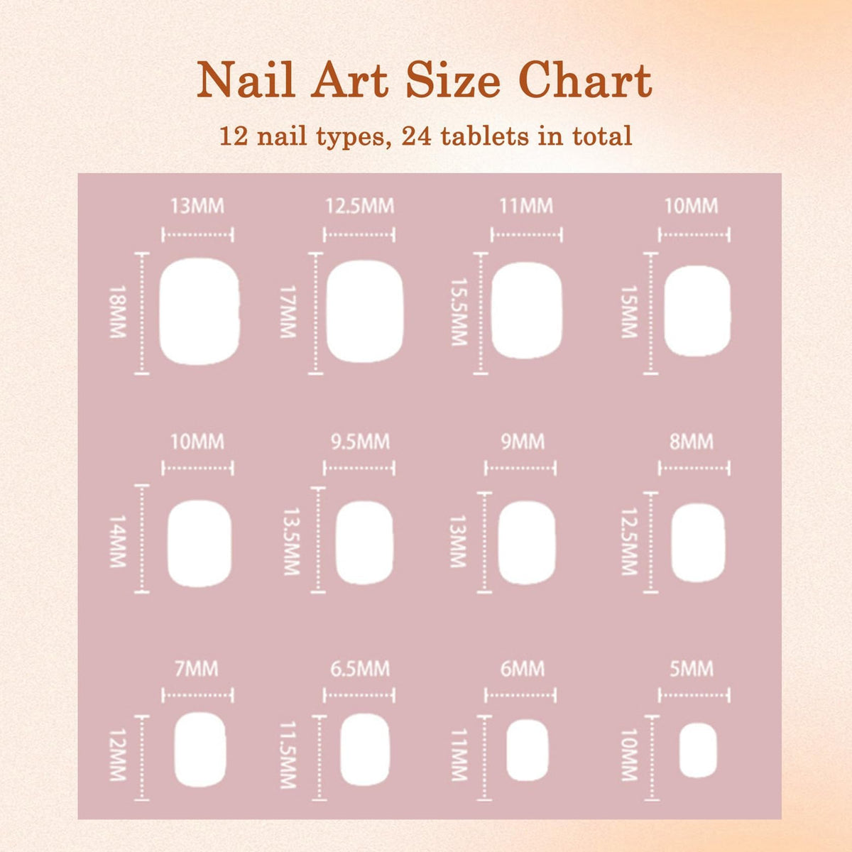 Generic Short Oval False Nails with Glitter Gold Edge - French Style Press On Nails Set in Nude for Women, Includes Art Accessories and Applicator Tool for Short Square and Round Shapes