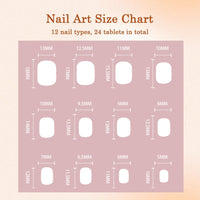 Generic Short Oval False Nails with Glitter Gold Edge - French Style Press On Nails Set in Nude for Women, Includes Art Accessories and Applicator Tool for Short Square and Round Shapes