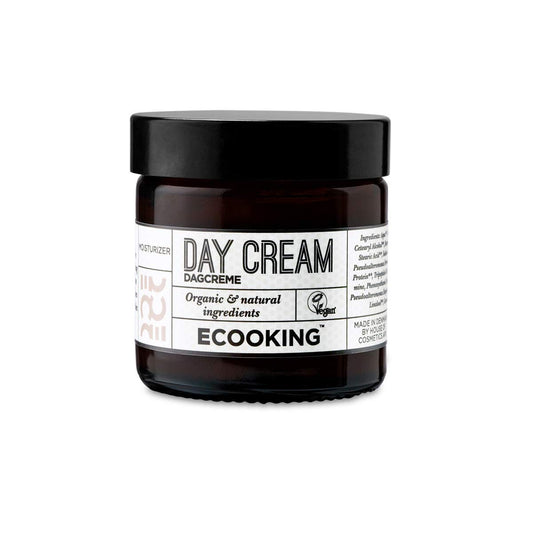 Ecooking Hydrating & Moisturising Day Cream 50ml with Hyaluronic Acid & Vitamin E | Anti Aging Face Cream | Nourishing Skincare with Natural & Organic ingredients