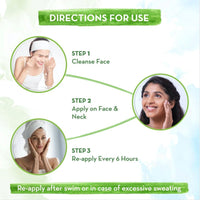 MAMAEARTH Mamaearth HydraGel Indian Sunscreen SPF 50, With Aloe Vera & Raspberry, for Sun Protection 50 g (Pack of 1)