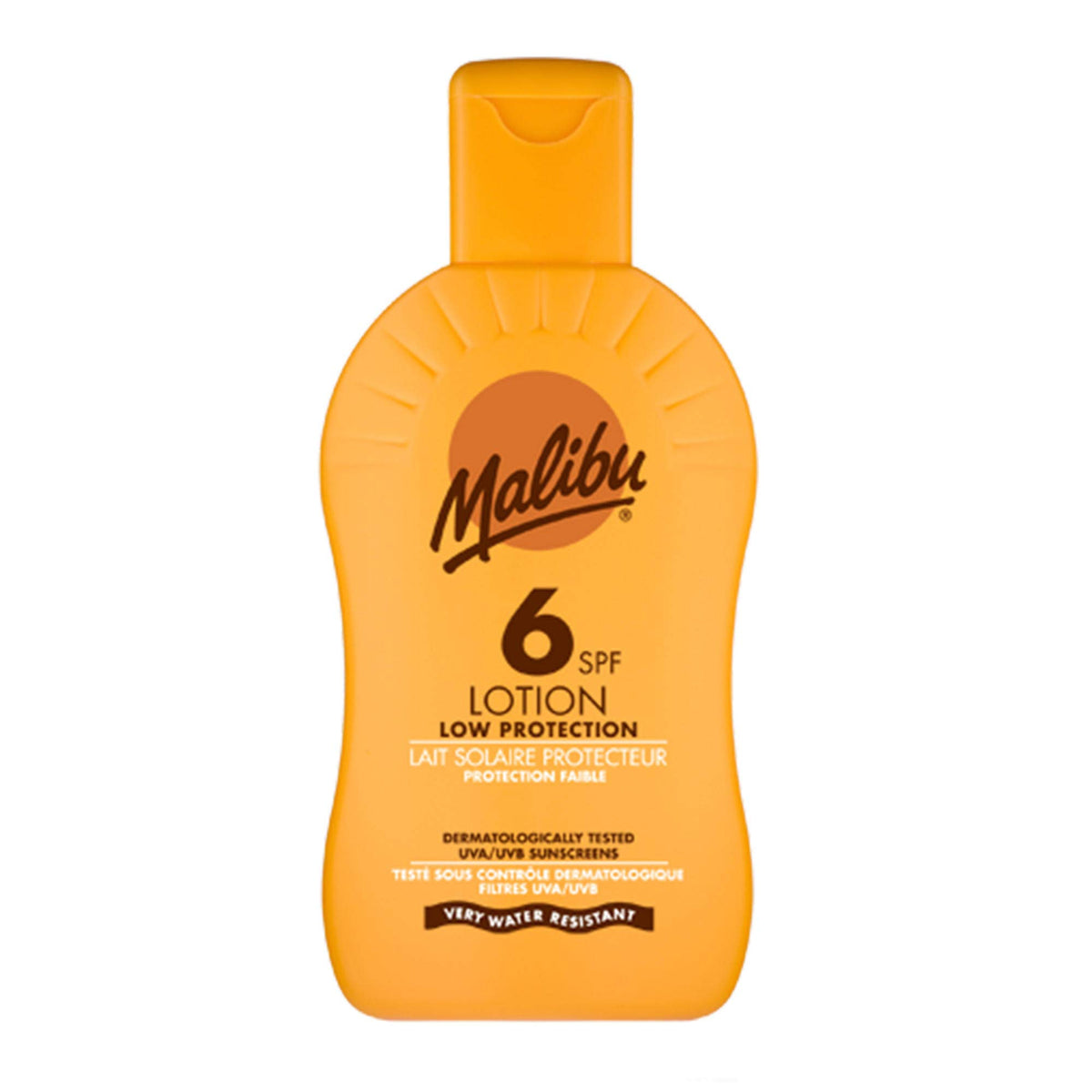 Malibu Protective Sun Lotion with SPF6 200 ml
