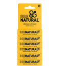 Bee Natural - 100% Natural Moisturising Lip Balm - Honey Vanilla - Pack of 6