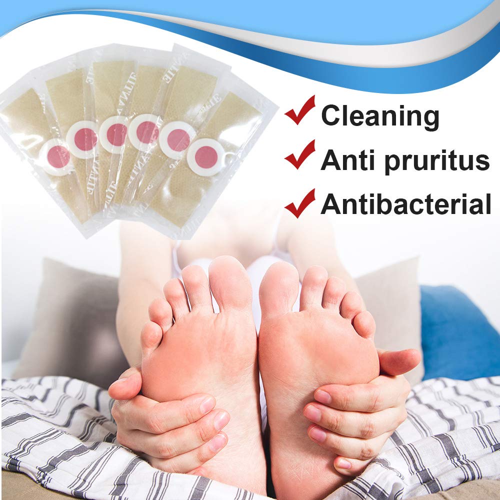 GNAPY Wart Removal Plasters, 24Pcs Wart Remover for Hands Feet Corn Removal Plaster with Hole, Remover Plantar Warts, Callus, Stops Wart Regrowth (A)