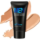 Trendyfave Mens BB Cream Foundation, BB Cream Light, Face Moisturiser For Oily Skin, Concealer For Mature Skin, Face Make-Up, Anti Age Face Cream, Anti Redness Cream For Face
