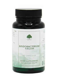 Bifidobacterium Capsule Supplement | 4 Billion Viable Organisms at Manufacture | 60 Vegan Capsules | G&G Vitamins