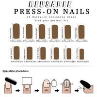 NLFOX Short False Nails - Pearl White False Nails - Square Short false Nails with Glue Shimmer Pearlescent Design - Classic White Press on Nails Glossy Full Cover Acrylic DIY Nail Art