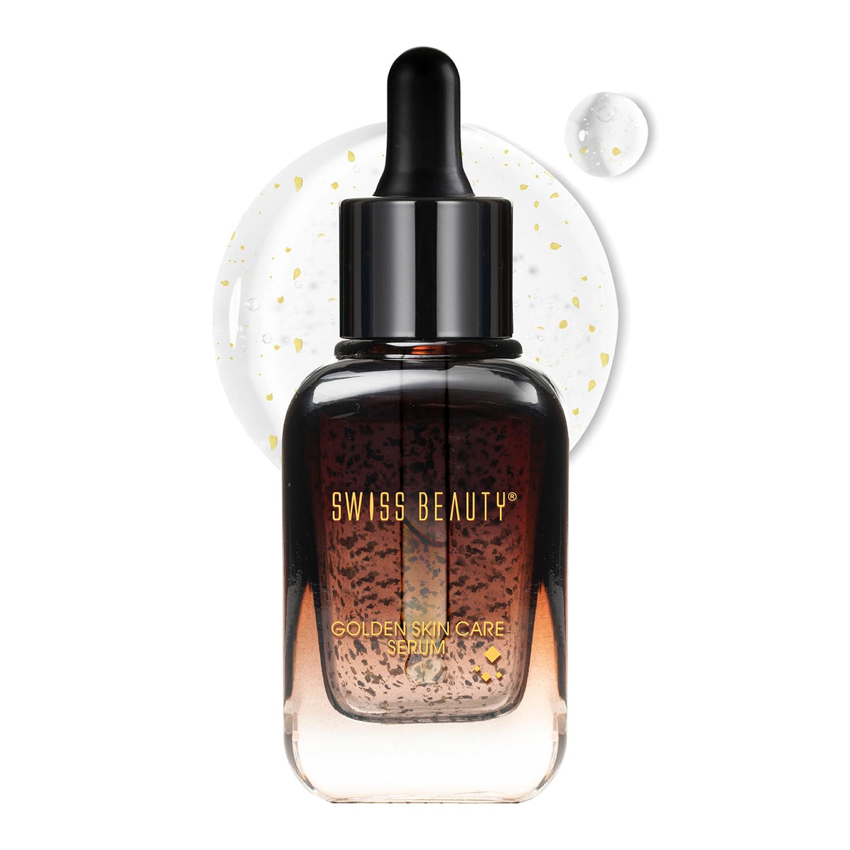 SWISS BEAUTY Swiss Beauty 24K Gold Face Serum For Glowing Skin | Light Weight, Non Greasy Serum With Anti Ageing Formula | 40ml