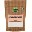 Glycine Powder 500g – Pure Amino Acid Supplement for Sleep, Muscle Recovery, and Anti-Aging – 100% Vegan, Non-GMO by Hatton Hill
