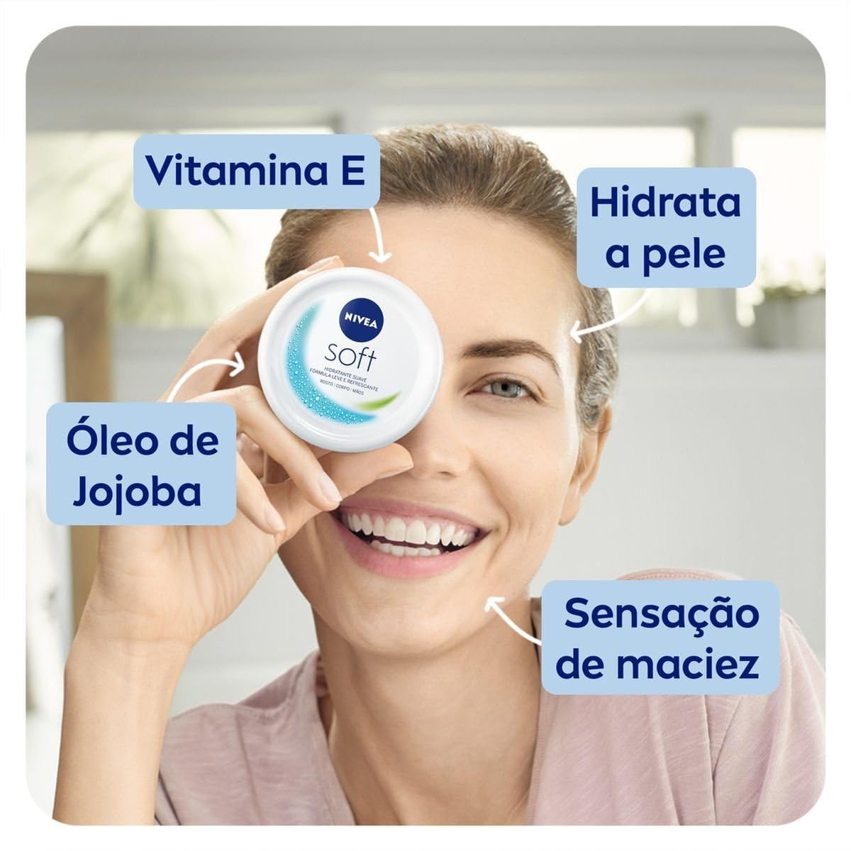 Nivea SOFT moisturizing cream 100 ml