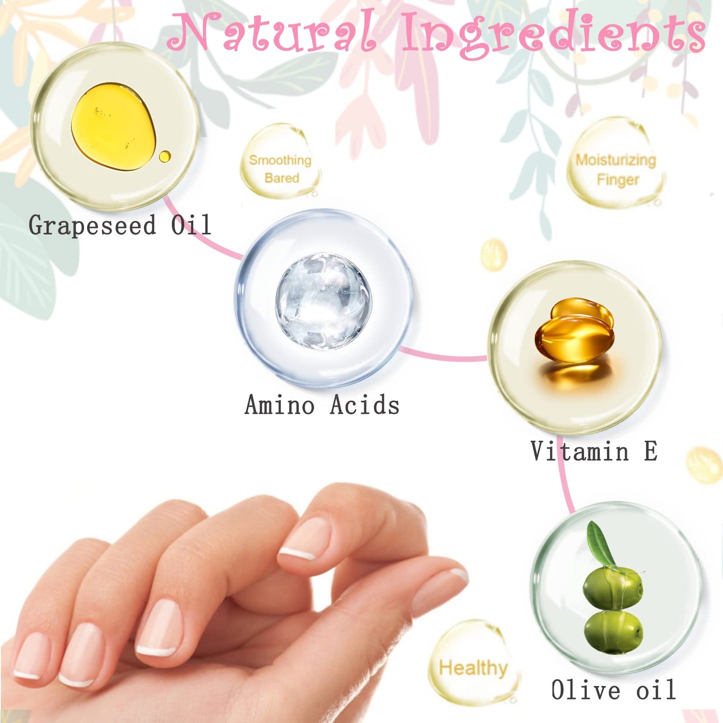 NLFOX Cuticle Oil Pen for Nail Care,8PCS Nail Oil Pen with Natural Ingredients Revitalize Pen Gel Manicure Pedicure nail art Treatment (Mix)