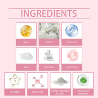 Centella Clay Mask Stick,Centella Poremizing Quick Clay Stick Mask,Deep Cleansing Face Mask,Facial Moisturizing CentellaStick,ClayMask for Pores,Pore Minimizing Deep Cleansing Treatment for Women