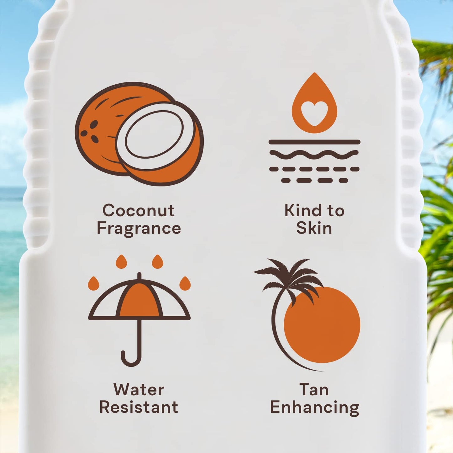 Malibu Sun SPF 4 Bronzing Tanning Oil, Water Resistant, Coconut Scented, 200ml