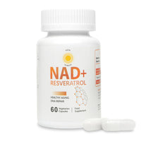 Eden Vitality NAD Supplement 1000mg with True NAD+ 500mg & Resveratrol 250mg