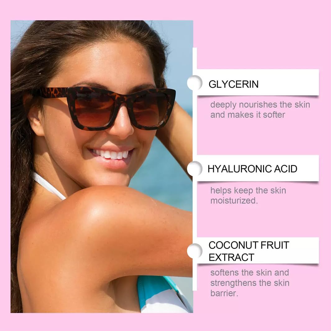 PLVNNZ T-anning D-rops,Sunless Tanning Drops to Drink,N-atural Self Tanning Drops for Face & Body，Natural Tanning Suitable for The Whole Body,Lmprove Your Natural Complexion and Glow 60ML