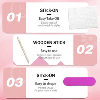 SXVME Light Pink Press-on Nails Short Oval - Simple Acrylic for Daily Wear, Natural Glue on Almond Solid Gel Full Coverage