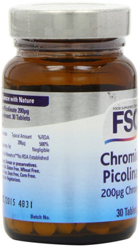 FSC 200ug Chromium Picolinate - Pack of 30 Tablets