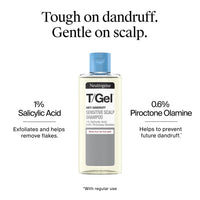Neutrogena T/Gel Anti Dandruff Shampoo for Sensitive Scalp (1x 150ml), Daily Anti-Dandruff Shampoo with Salicylic Acid, Fragrance-Free, for Sensitive Skin to Fight Dandruff from First Wash