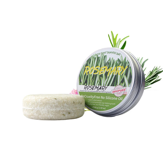 DMQ Rosemary Hair Regrowth Shampoo Bar,Organic Shampoo For Hair Loss, Anti Hair Frizzing,Anti Dandruff & Anti itching,Rosemary Shampoo Soap for Men & Women All Hair Types (One Size, Rosemary)