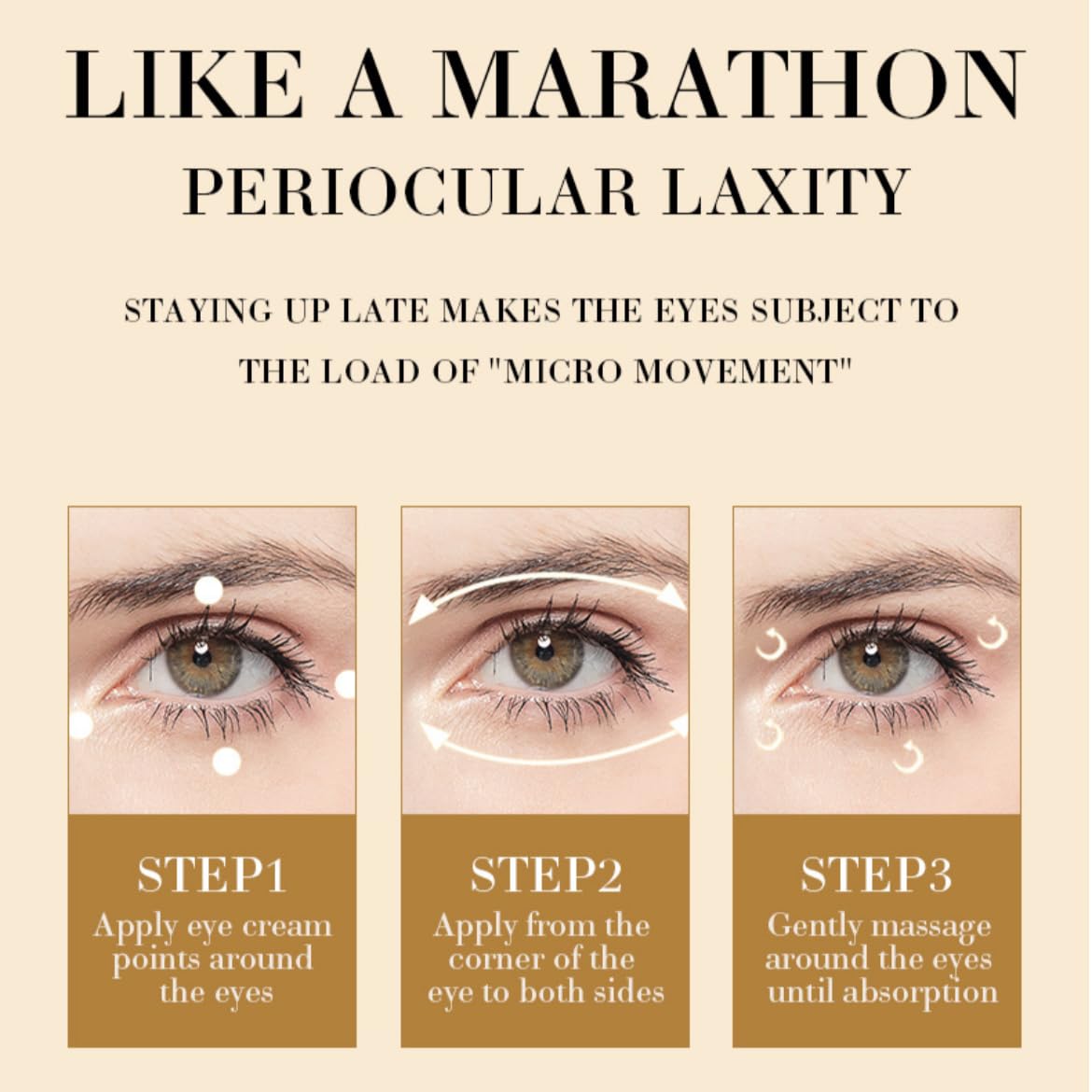 Retinol Eye Cream-Eye Cream For Dark Circles And Puffy Eyes,Moisturize Hydrate With Retinol Serum,Collagen, Hyaluronic Acid-Eye Cream Anti Aging-Anti Wrinkle Eye Cream