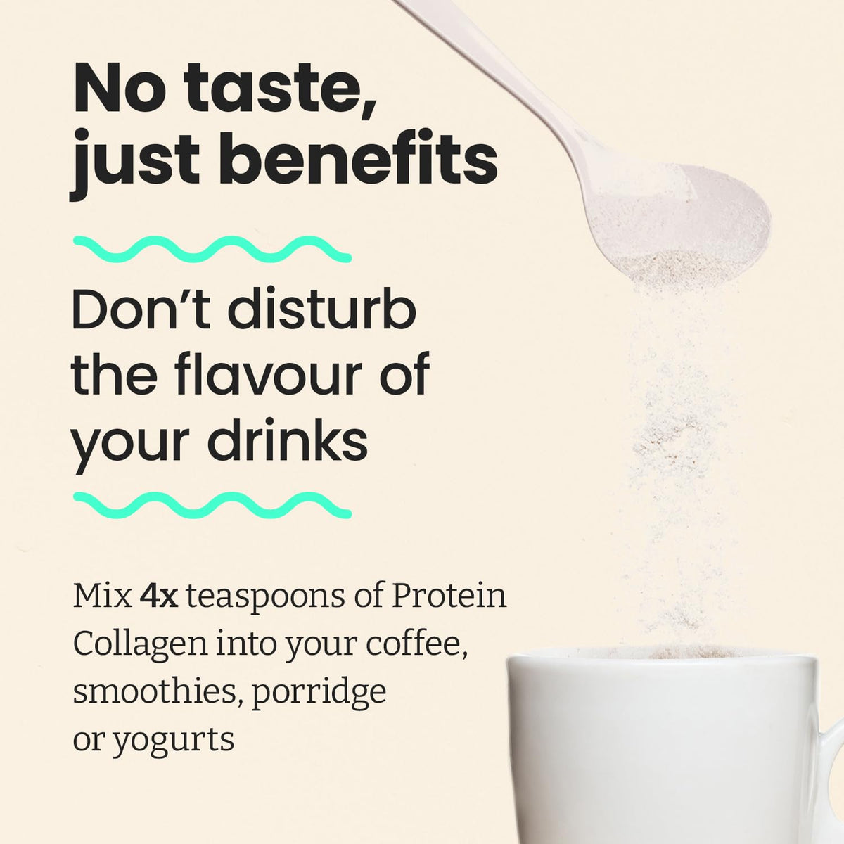 Feel Complete | Tasteless Collagen for Women | Grass Fed & Hydrolysed | Low Calorie | Premium Type 1 & 3 Bovine Collagen Peptides | Halal | Anti Ageing | Hair, Skin & Muscles | 300g | 30 Servings