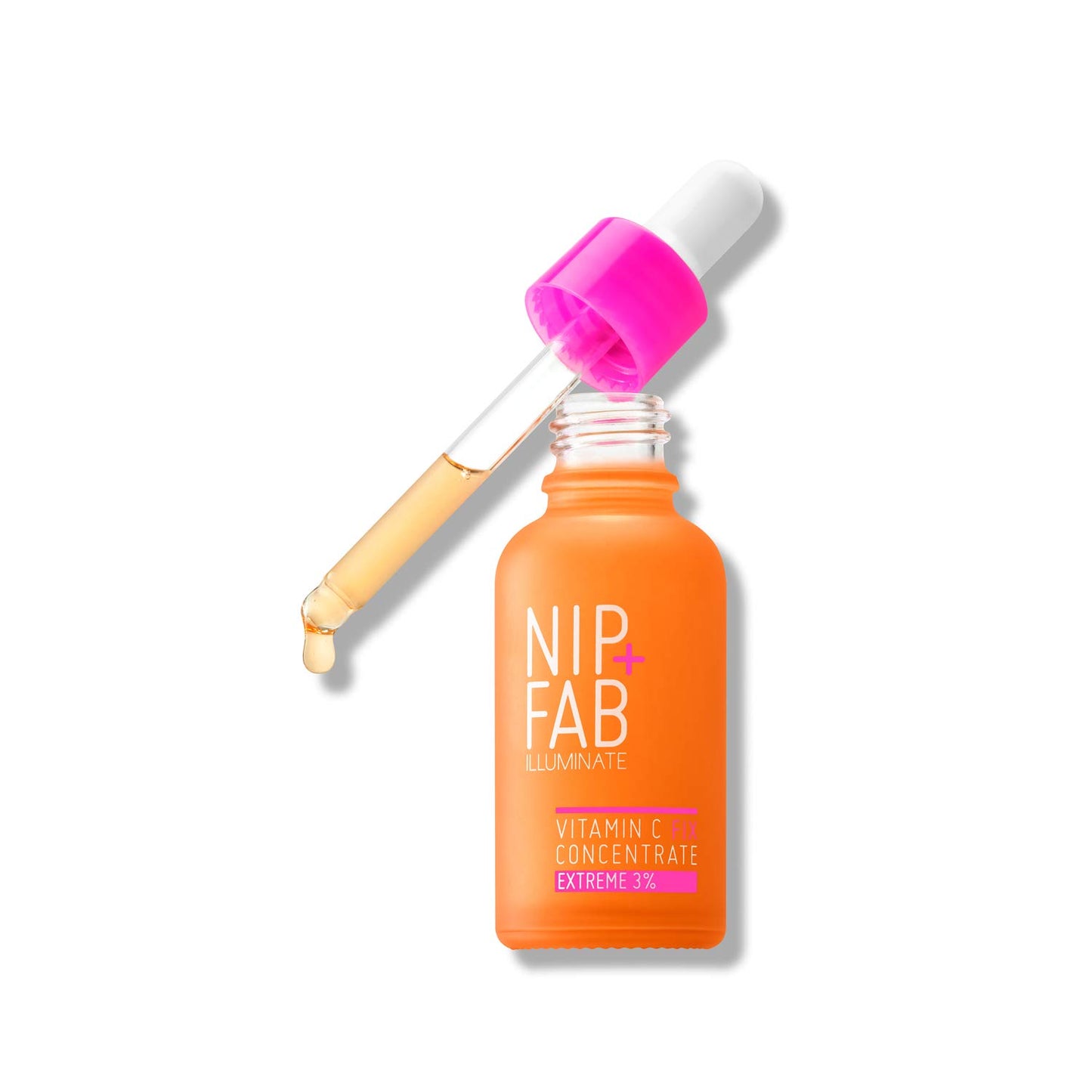 Nip+Fab Nip + Fab Vitamin C Fix Booster Face Drops Moisturizing Hydrating Antioxidant Face Brightener for Skin Brightening and Toning with Acai Fruit Extract and Panthenol, 30 ml