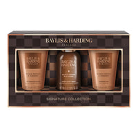 Baylis & Harding Black Pepper & Ginseng Men's Luxury Mini Trio Gift Set - Vegan Friendly