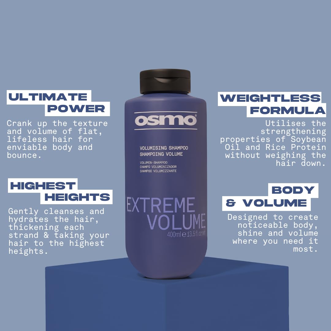 Osmo Extreme Volume Thickening Shampoo, 400ml