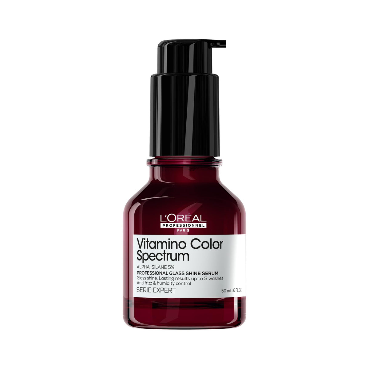 L'Oréal Professionnel Paris L'Oréal Professionnel Glass Shine Serum, Concentrated Serum Mirror, Protects & Provides Intense Shine, Vitamino Color Spectrum, 50ml