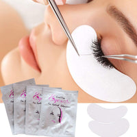 Beauty + 50 Pairs of Eyelash Gel Pads, Lash Extension Lint Free Under Eye Gel Pads Eye Patches For Pro Salon and Individual Eyelash Extension, Facials