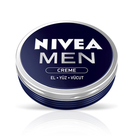 NIVEA MEN Nourishing Skin Cream for Intensive Moisture, Skin Care for Men Ideal for Body, Face and Hands, Light Formula with Vitamin E, Nivea Men Cream (30 ml)