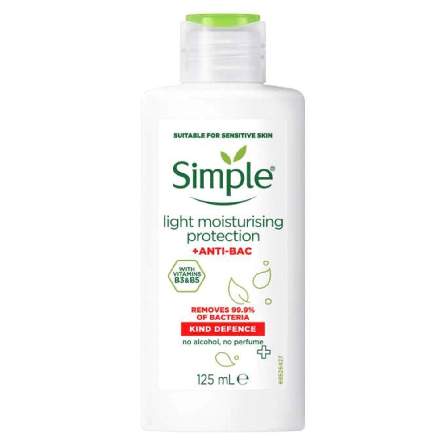 Simple Kind Defence +ANTI-BAC Hydrating Mist Protection, 125 ml