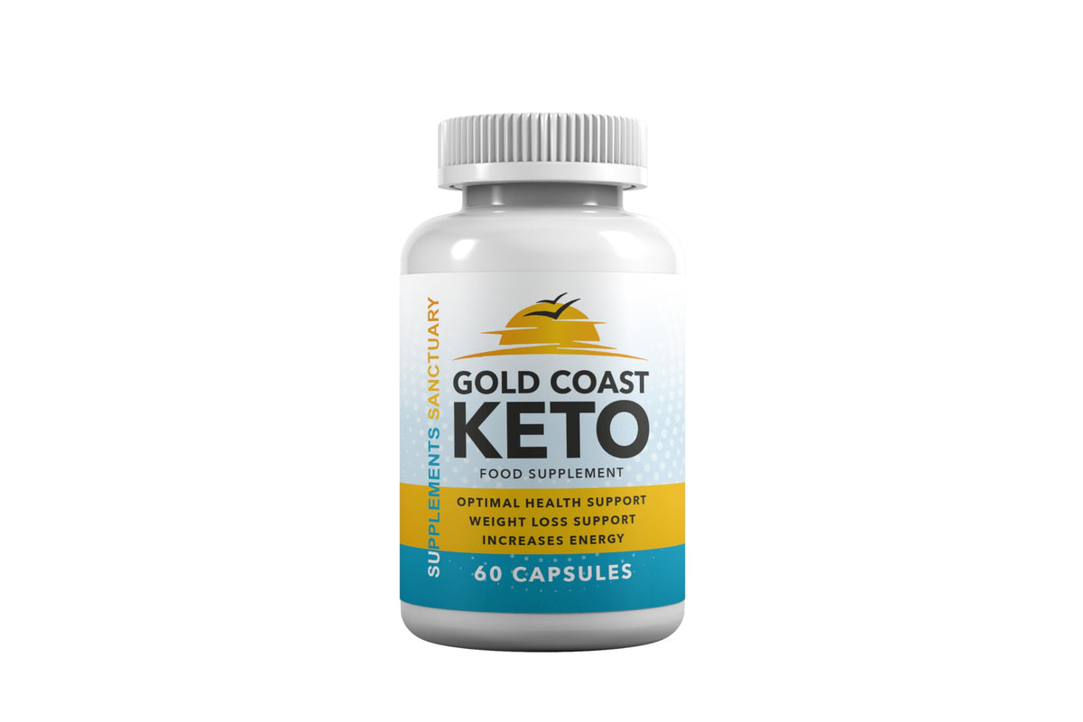 Gold Coast Keto - 60 Capsules,1 Month Supply, Keto-Friendly Food Supplement, Supplements Sanctuary