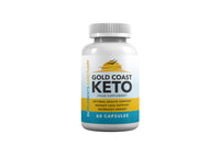 Gold Coast Keto - 60 Capsules,1 Month Supply, Keto-Friendly Food Supplement, Supplements Sanctuary